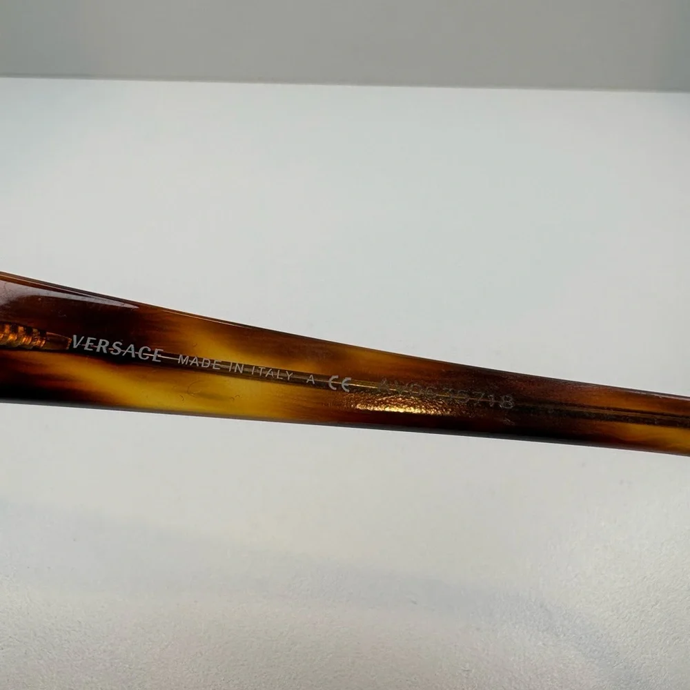 VERSACE EYEGLASSES MOD 1160 1052‎ 53•16•130 VERSACE GLASSES RECTANGULAR